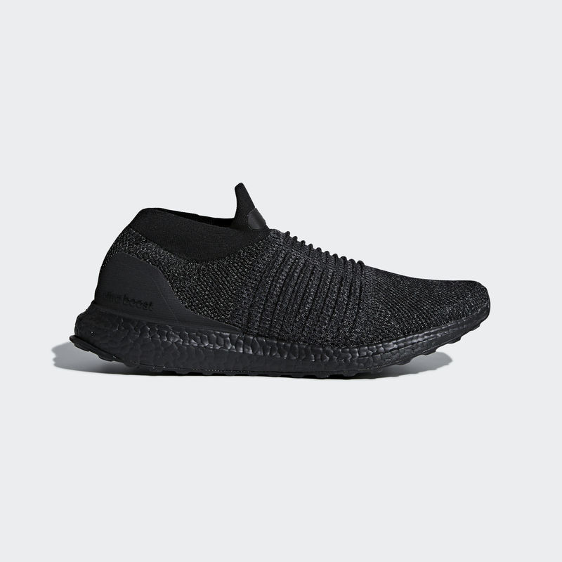 Adidas triple black store laceless